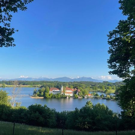 Seeblick Chiemgau, Haus Am Weinberg, 83370 Seeon Oberbayern Exteriör bild
