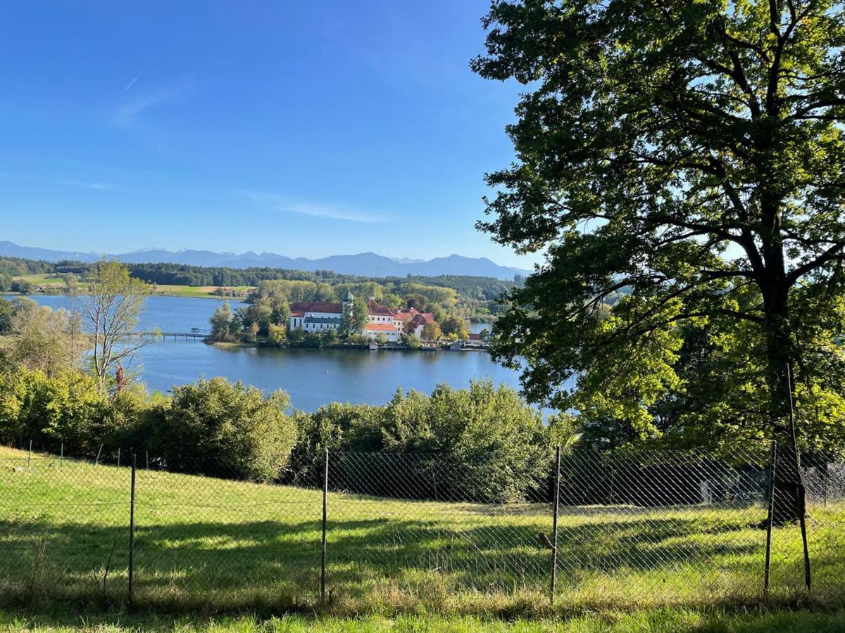 Seeblick Chiemgau, Haus Am Weinberg, 83370 Seeon Oberbayern Exteriör bild